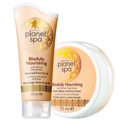 Set Exfoliant si Crema pentru picioare Blissfully Nourishing 
